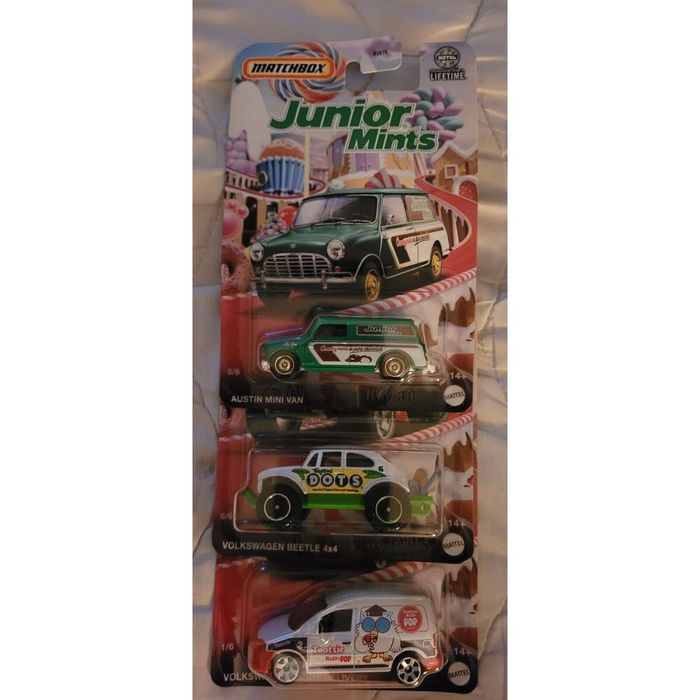 2024 Matchbox‎ Candy Collectible Series Complete Set of 3 - New Sealed